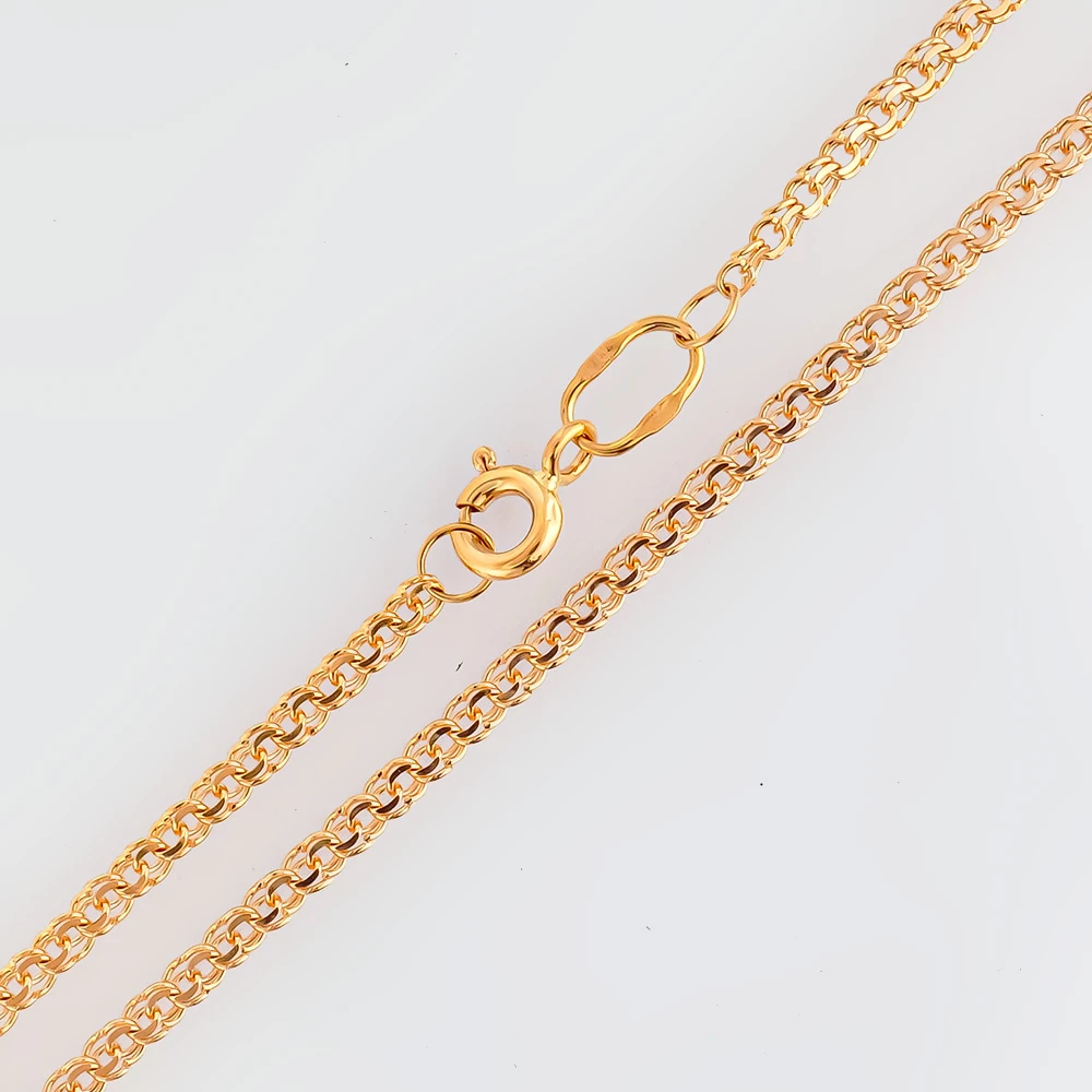 Цепь из красного золота 585 пробы