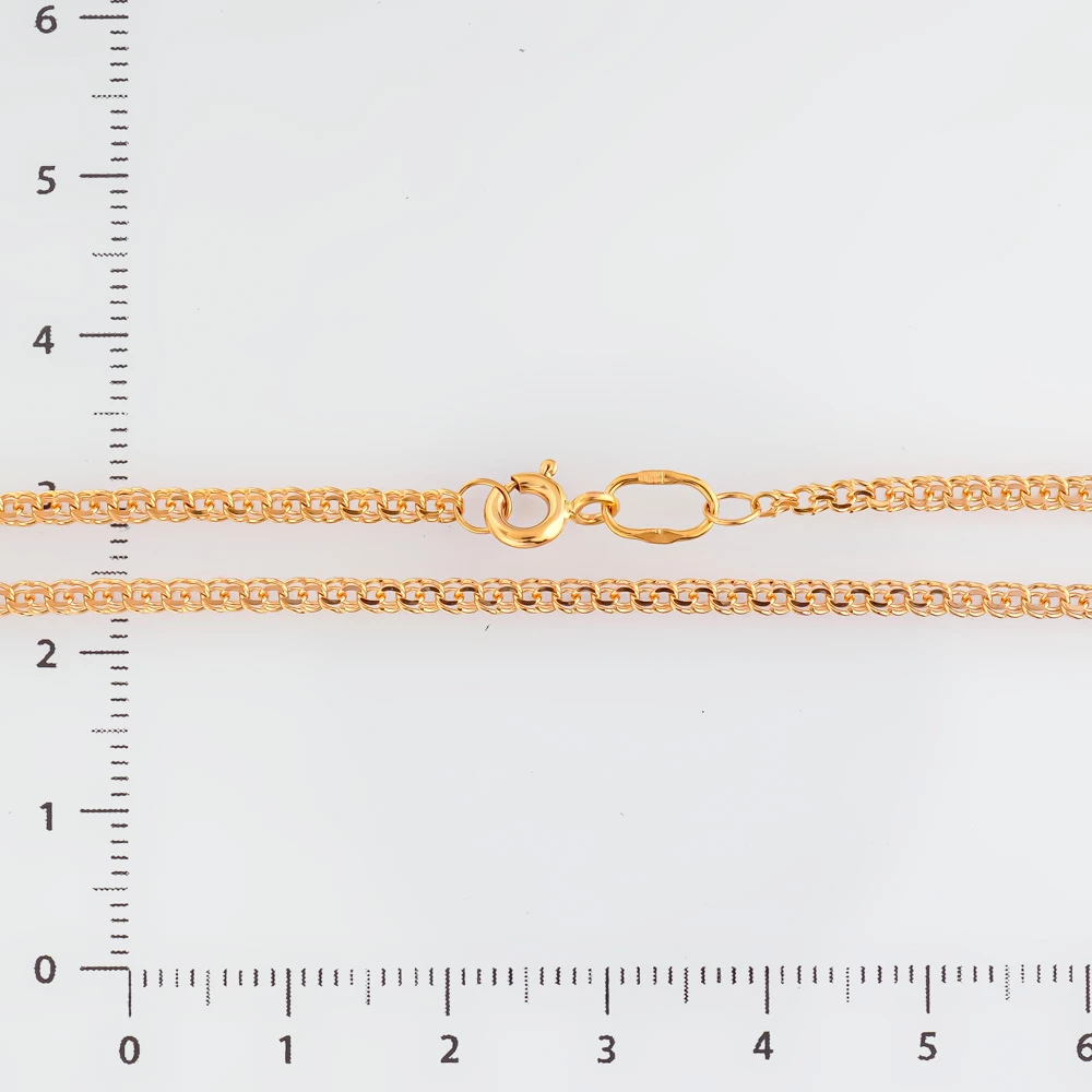 Цепь из красного золота 585 пробы