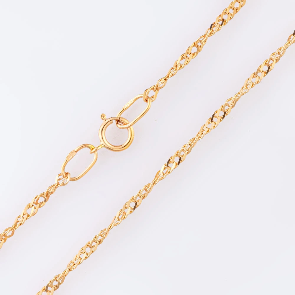 Цепь из красного золота 585 пробы