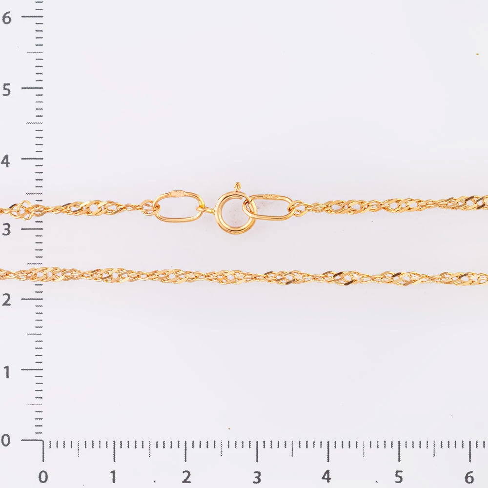 Цепь из красного золота 585 пробы