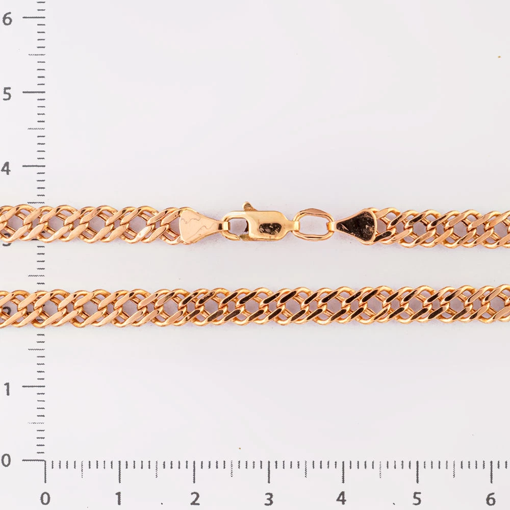 Цепь из красного золота 585 пробы