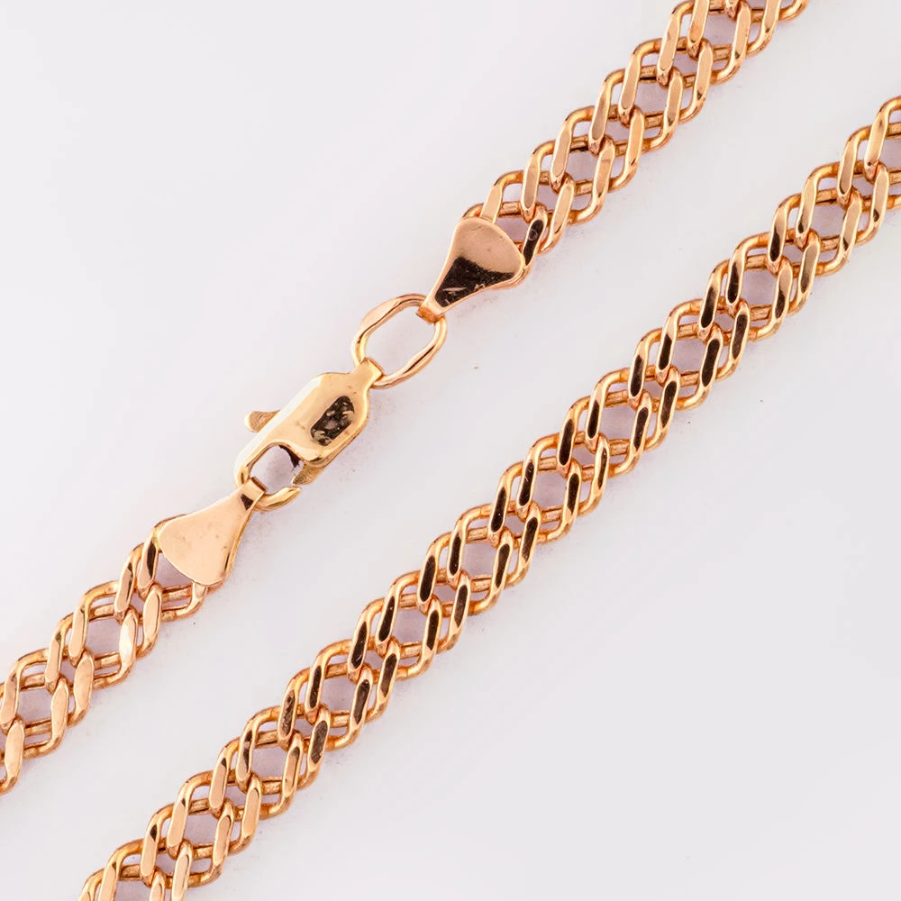 Цепь из красного золота 585 пробы