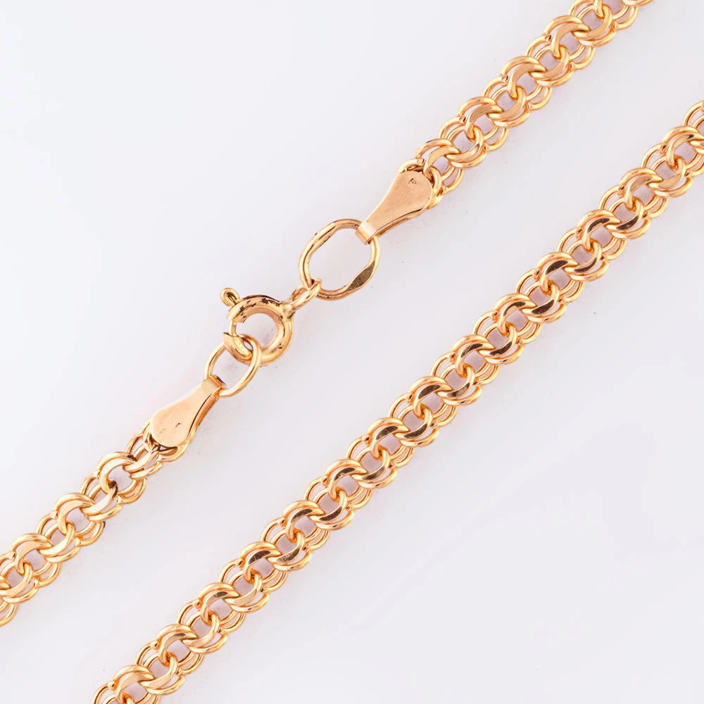 Цепь из красного золота 585 пробы