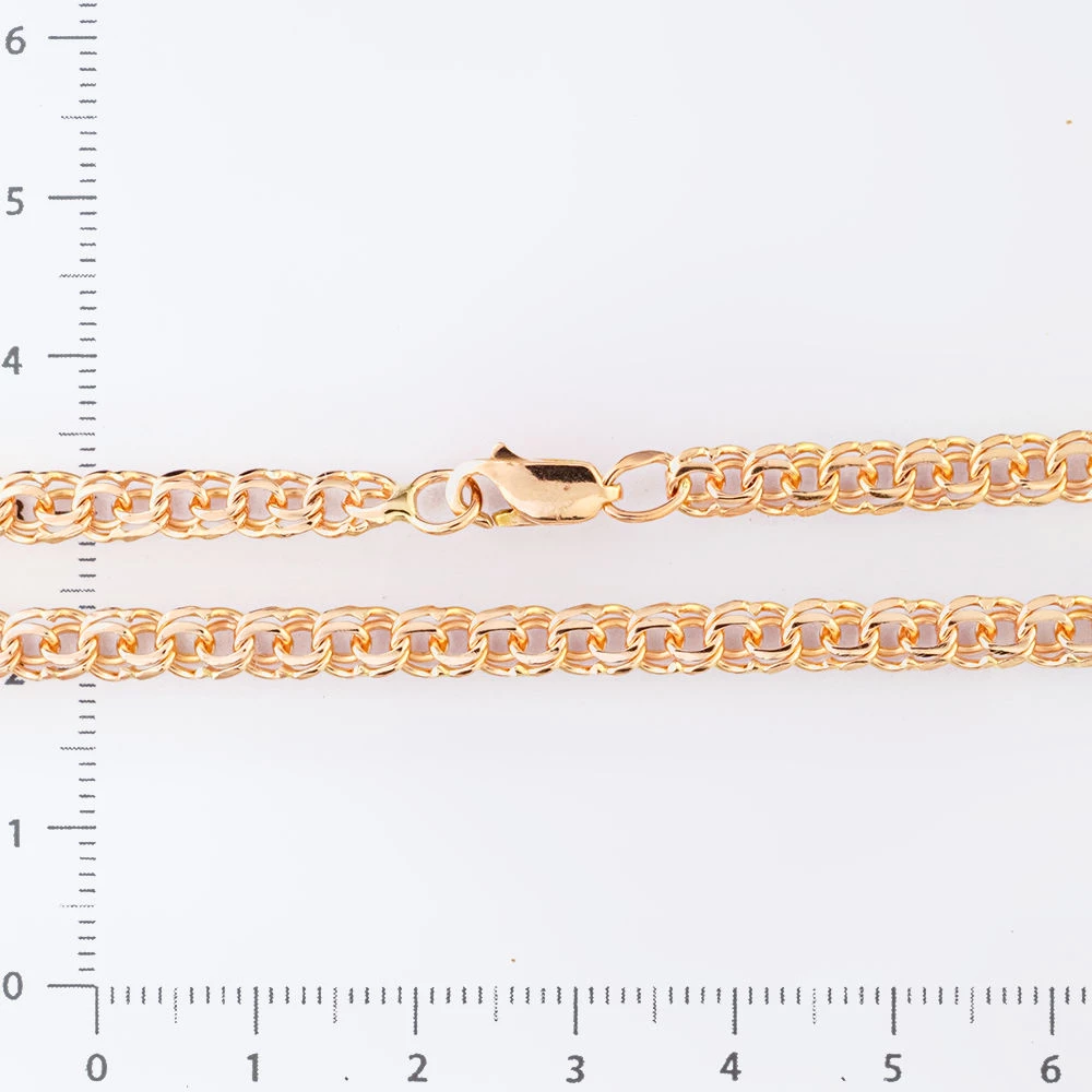 Цепь из красного золота 585 пробы