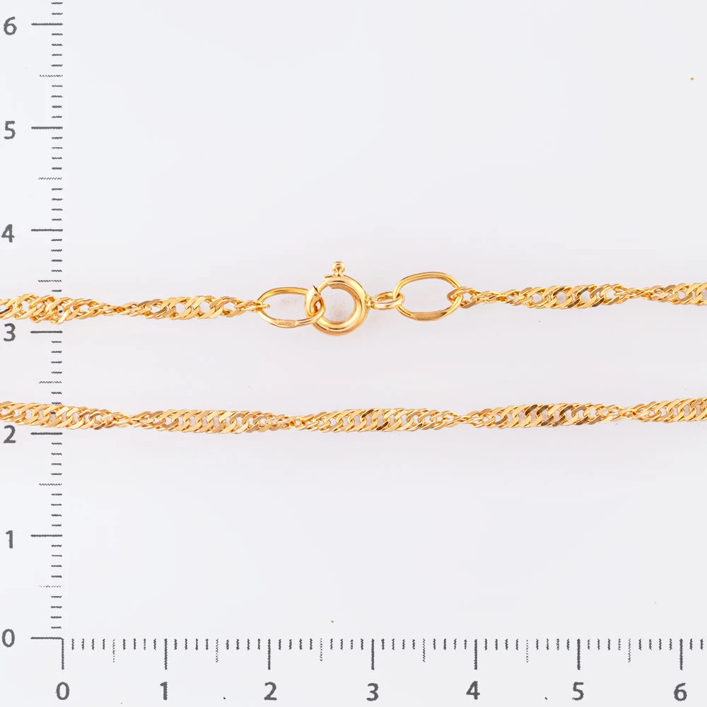 Цепь из желтого золота 585 пробы