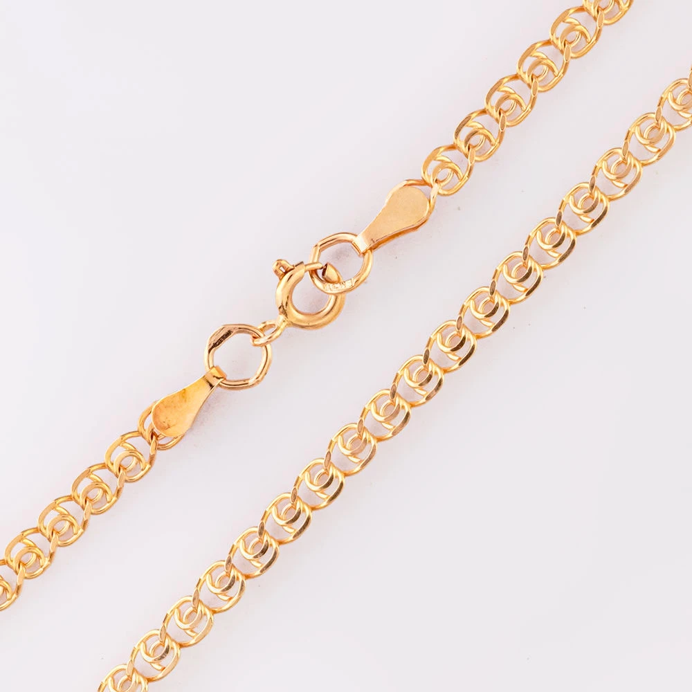 Цепь из красного золота 585 пробы