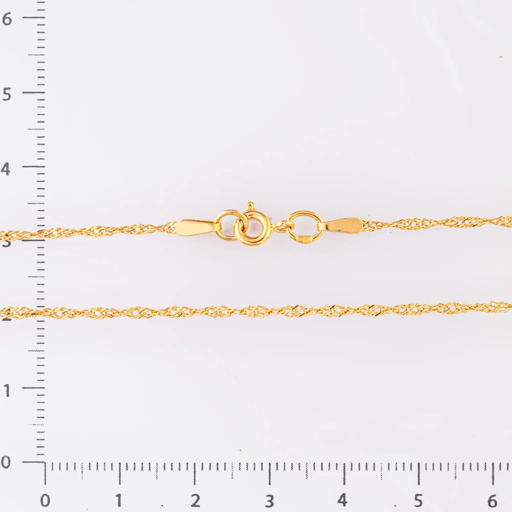 Цепь из красного золота 585 пробы