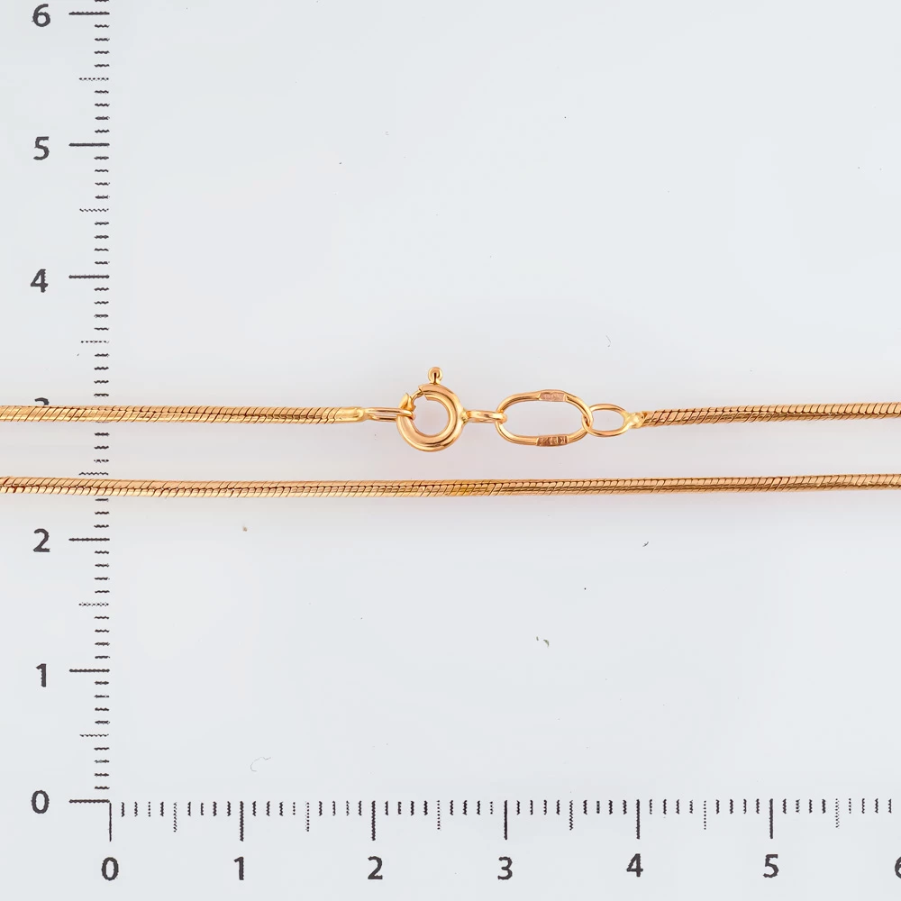 Цепь из красного золота 585 пробы