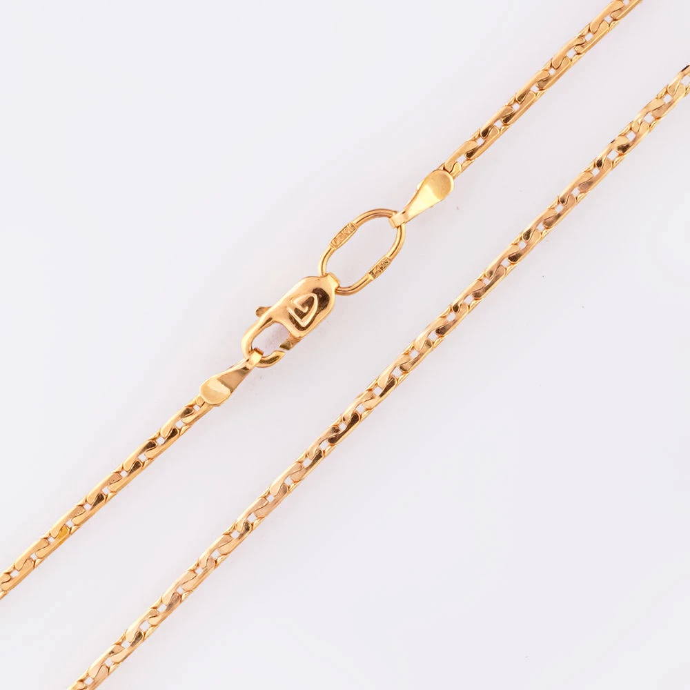 Цепь из красного золота 585 пробы