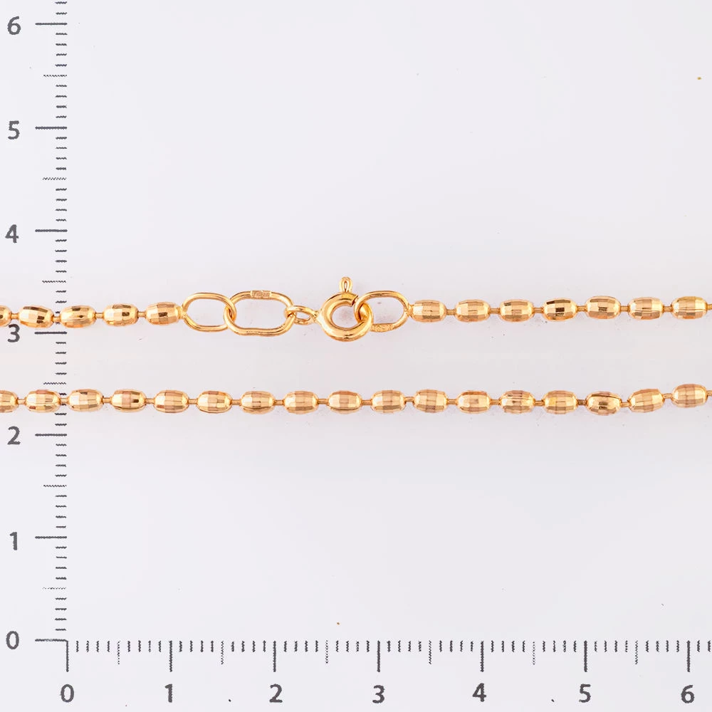 Цепь из красного золота 585 пробы