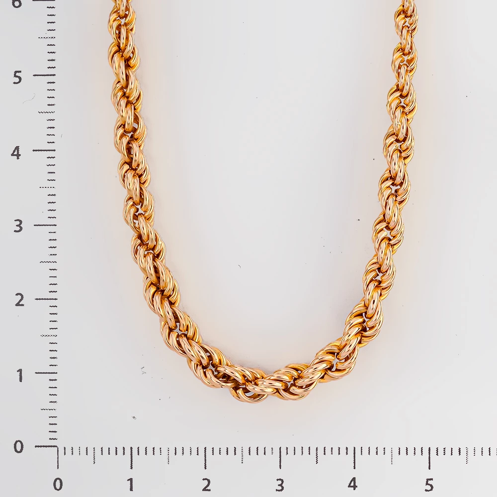 Колье из красного золота 583 пробы