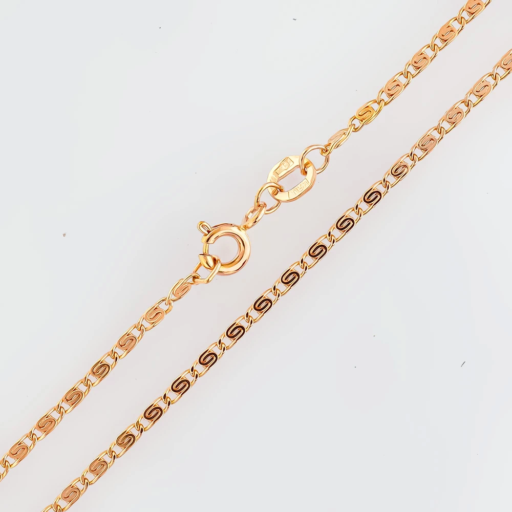 Цепь из красного золота 585 пробы