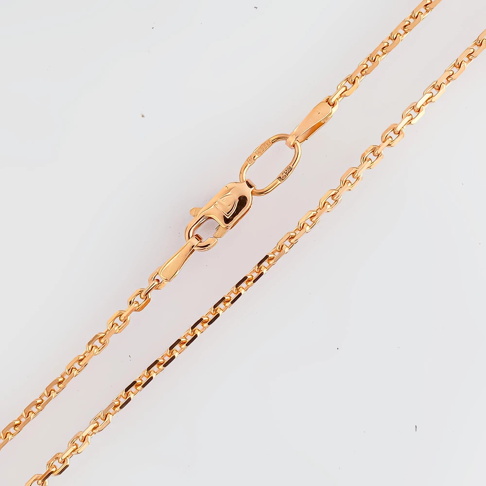 Цепь из красного золота 585 пробы