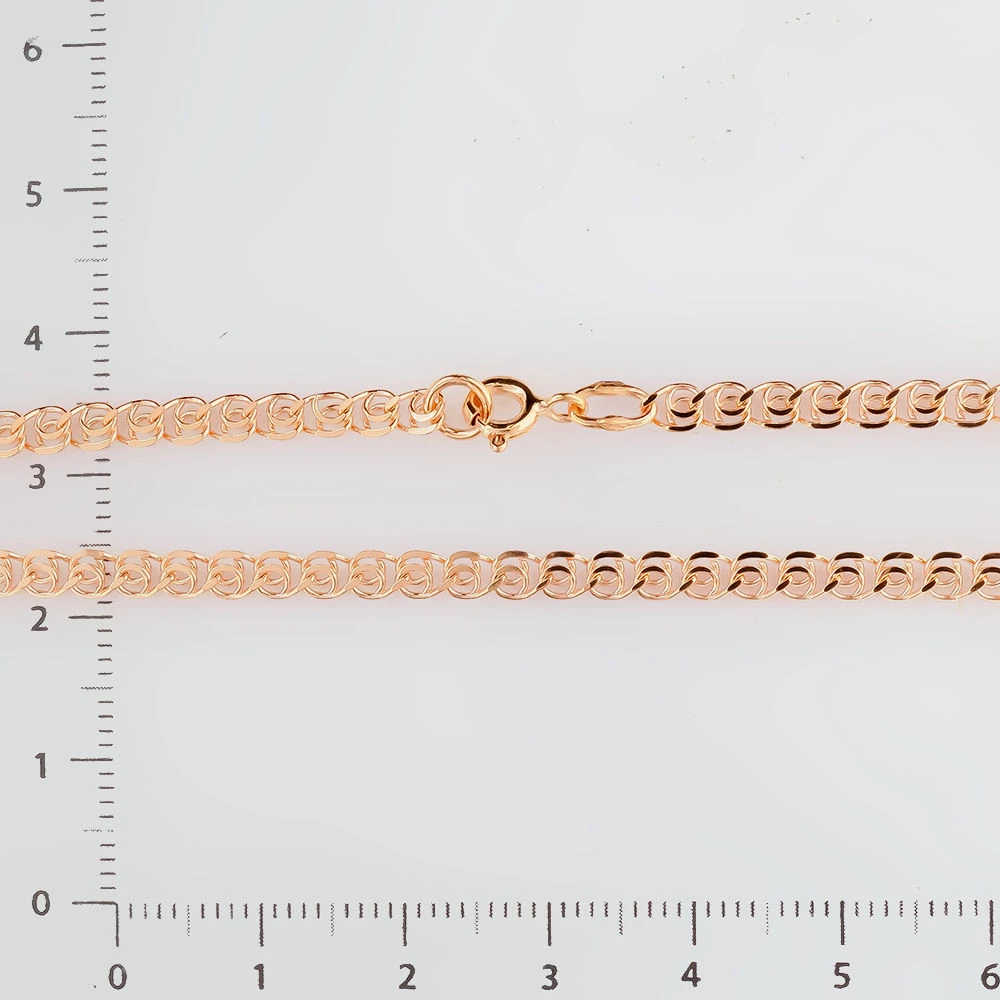 Цепь из красного золота 585 пробы