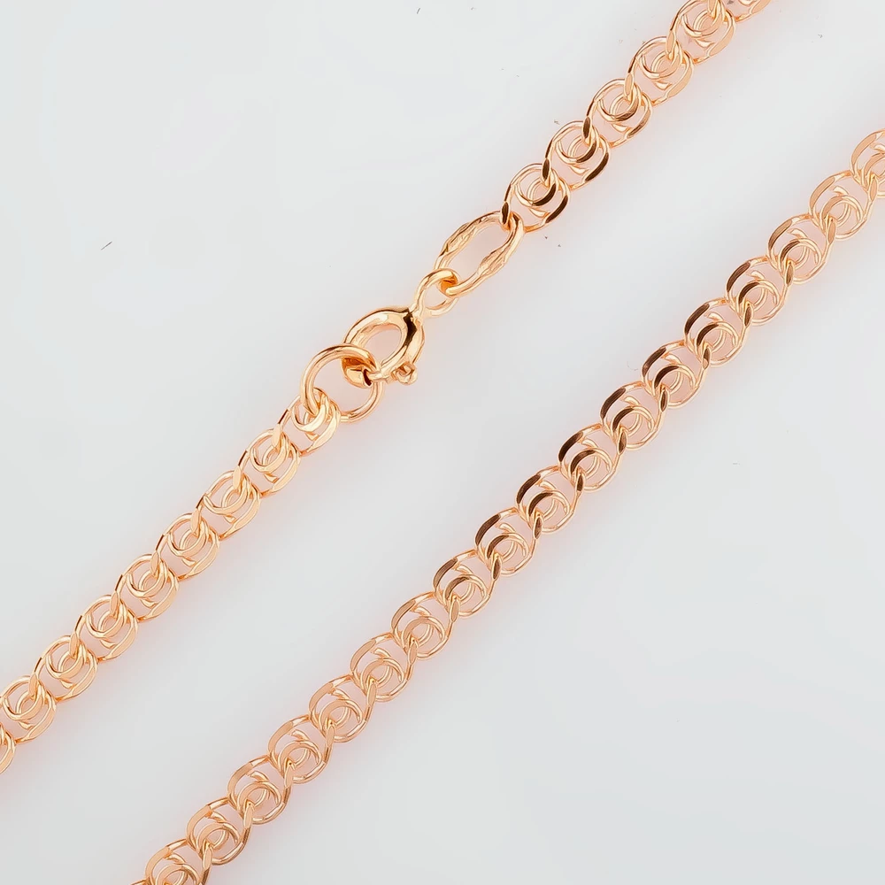 Цепь из красного золота 585 пробы