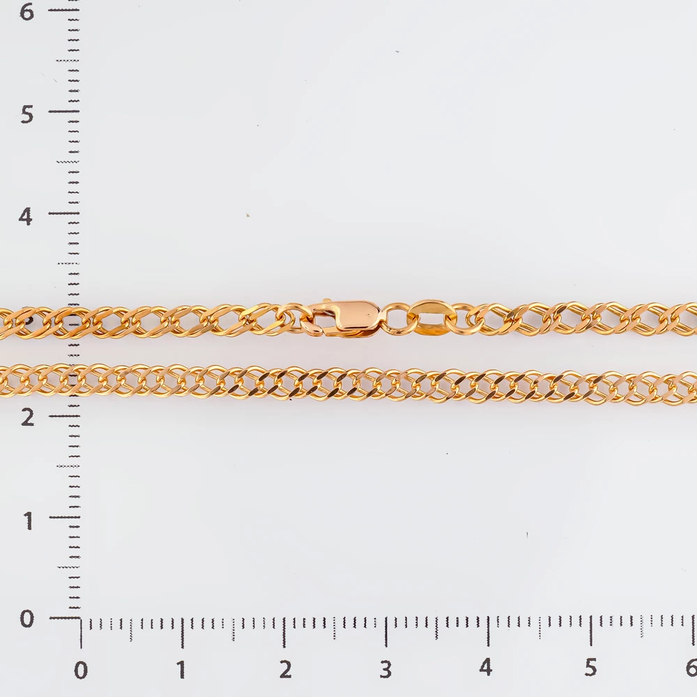 Цепь из красного золота 585 пробы