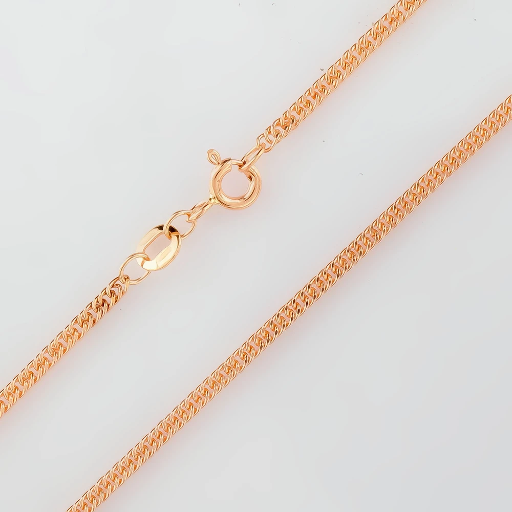 Цепь из красного золота 585 пробы