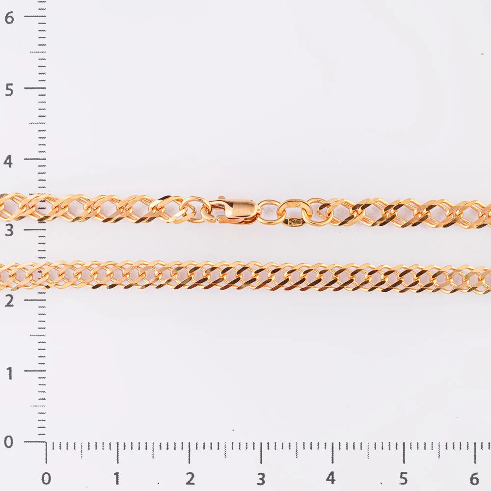 Цепь из красного золота 585 пробы