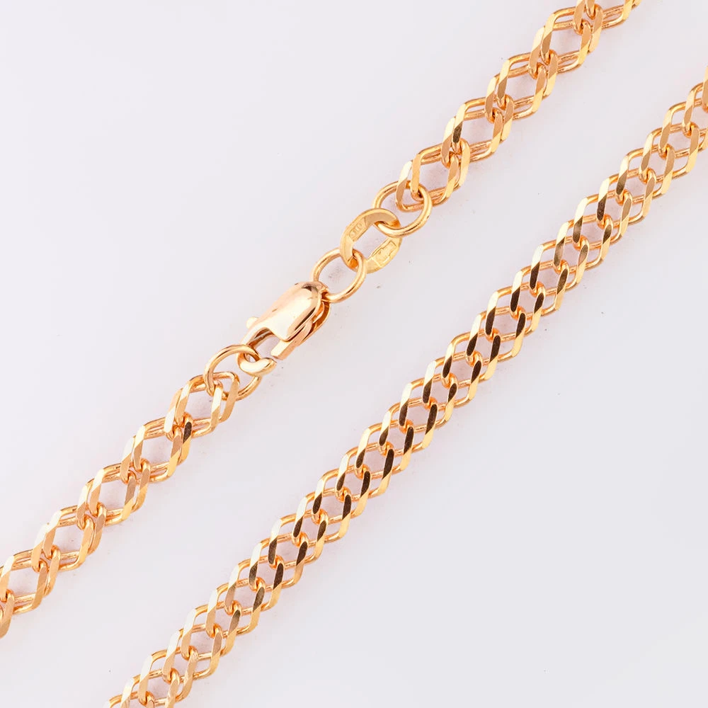 Цепь из красного золота 585 пробы