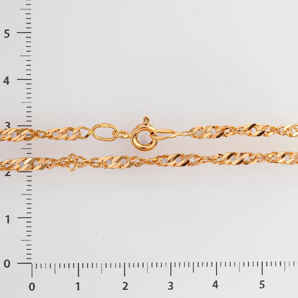 Цепь из желтого золота 585 пробы