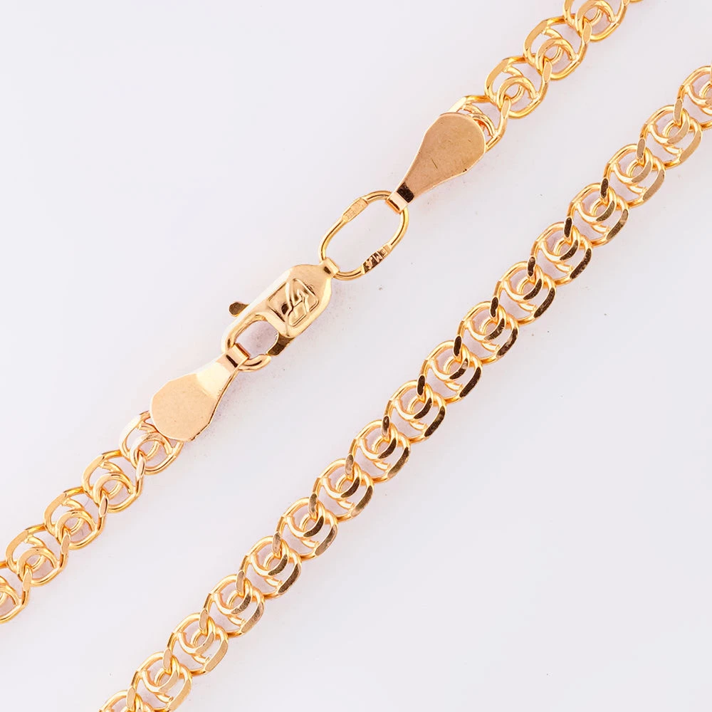 Цепь из красного золота 585 пробы