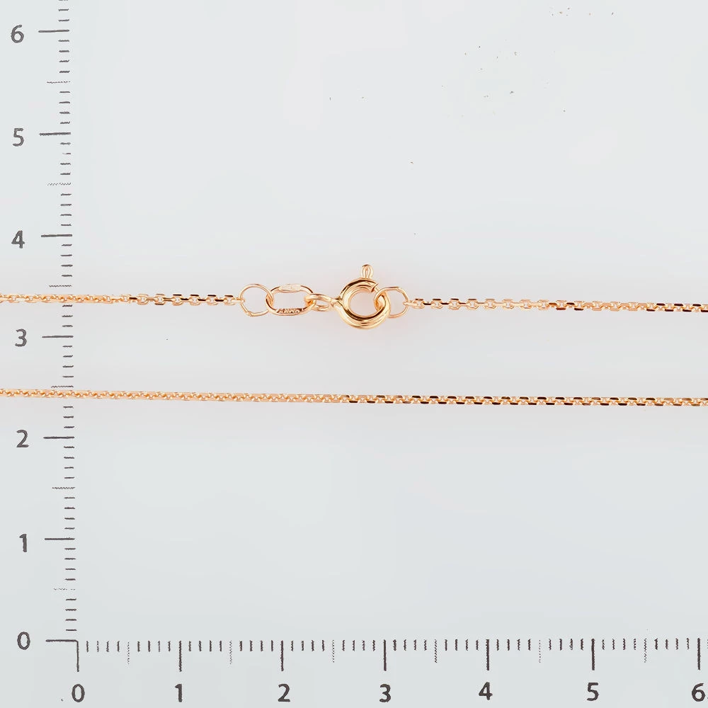 Цепь из красного золота 585 пробы