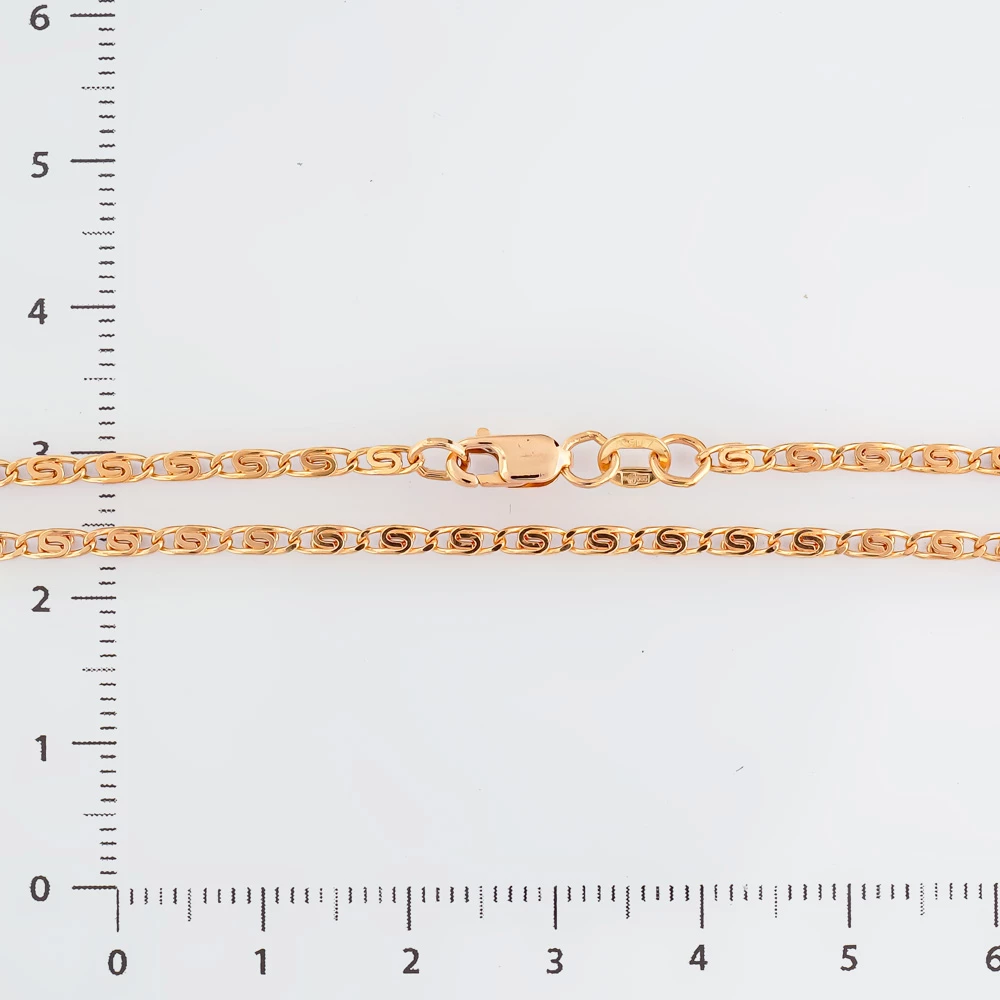 Цепь из красного золота 585 пробы