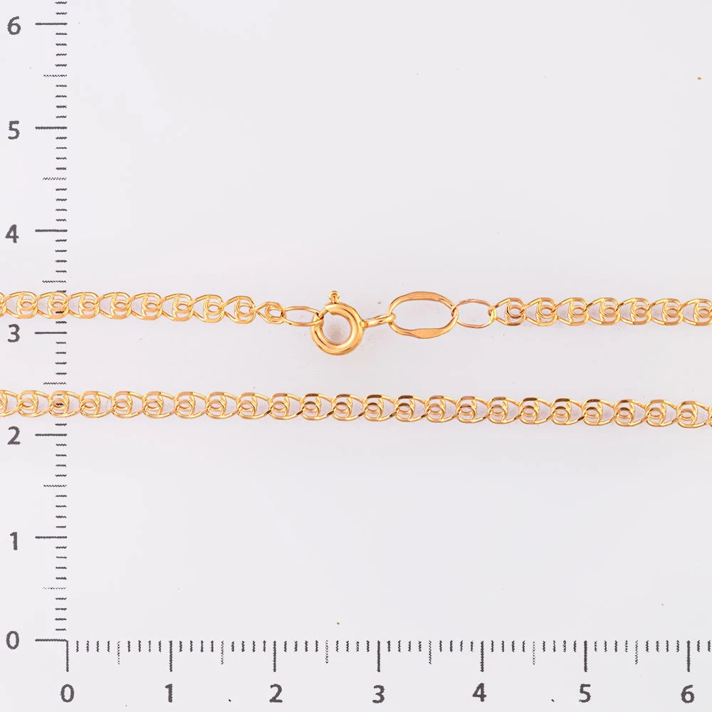 Цепь из красного золота 585 пробы