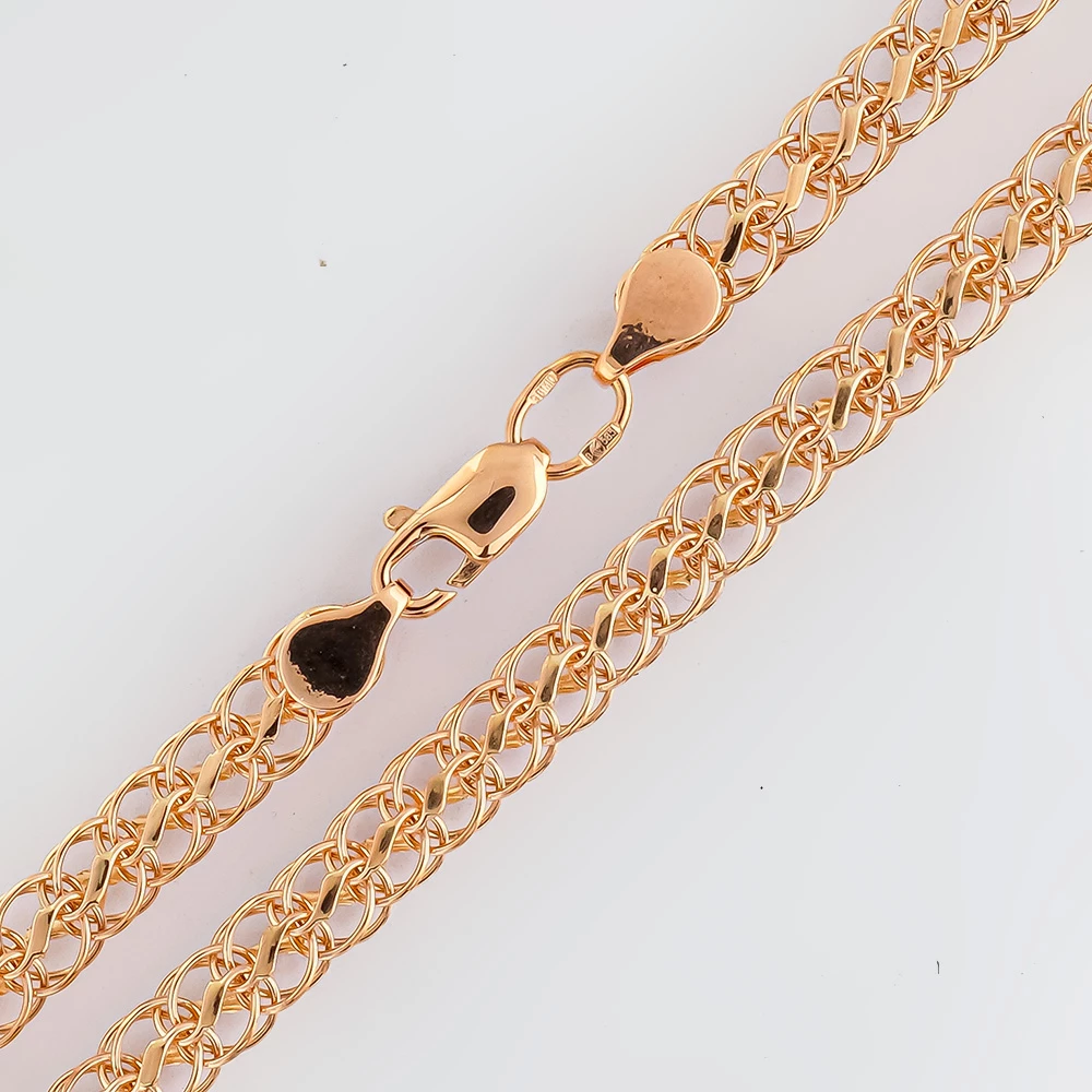 Цепь из красного золота 585 пробы