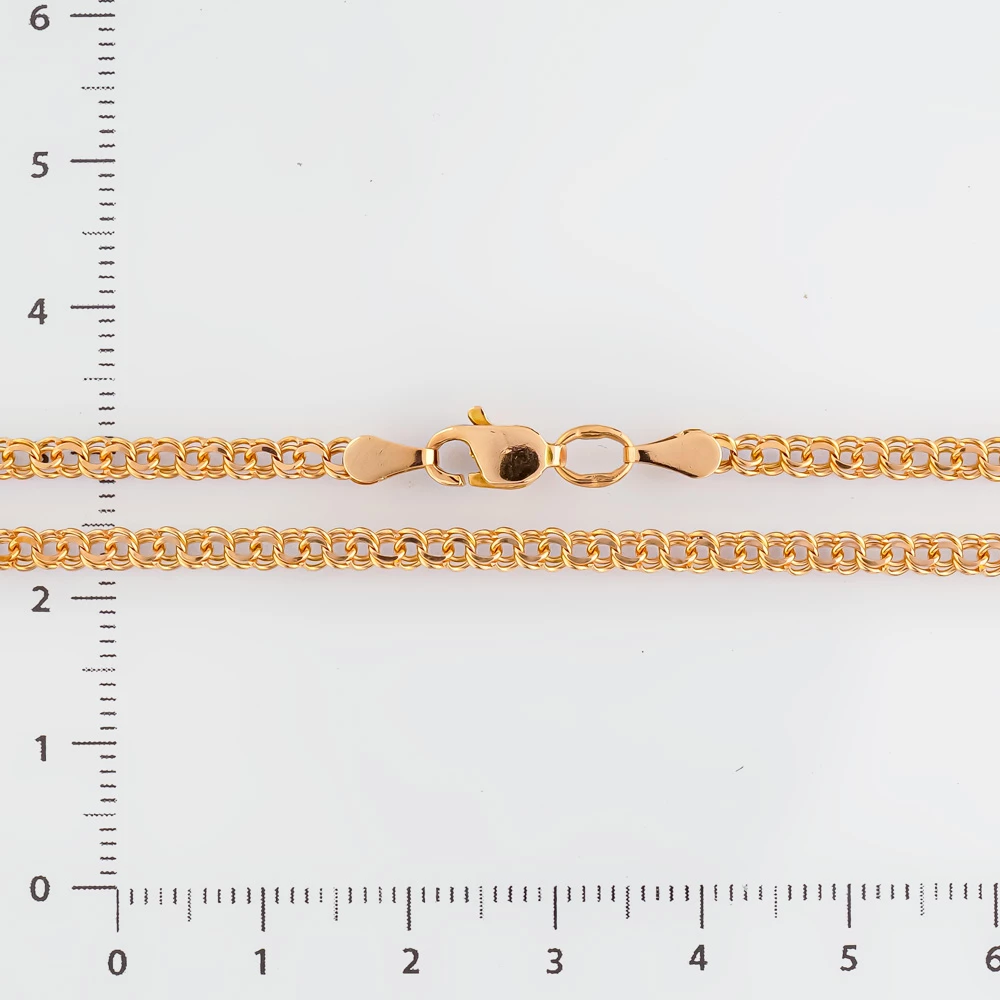 Цепь из красного золота 585 пробы