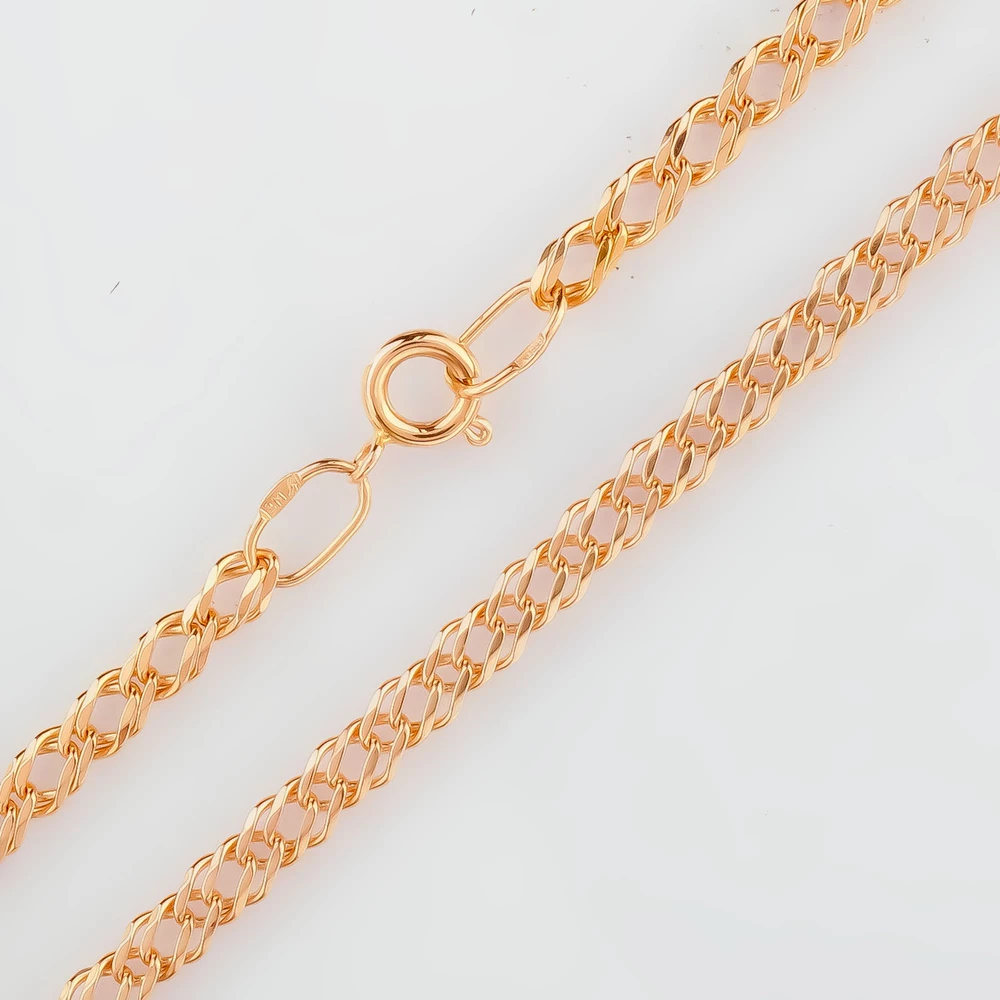 Цепь из красного золота 585 пробы