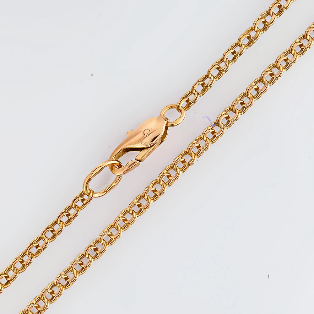 Цепь из красного золота 585 пробы