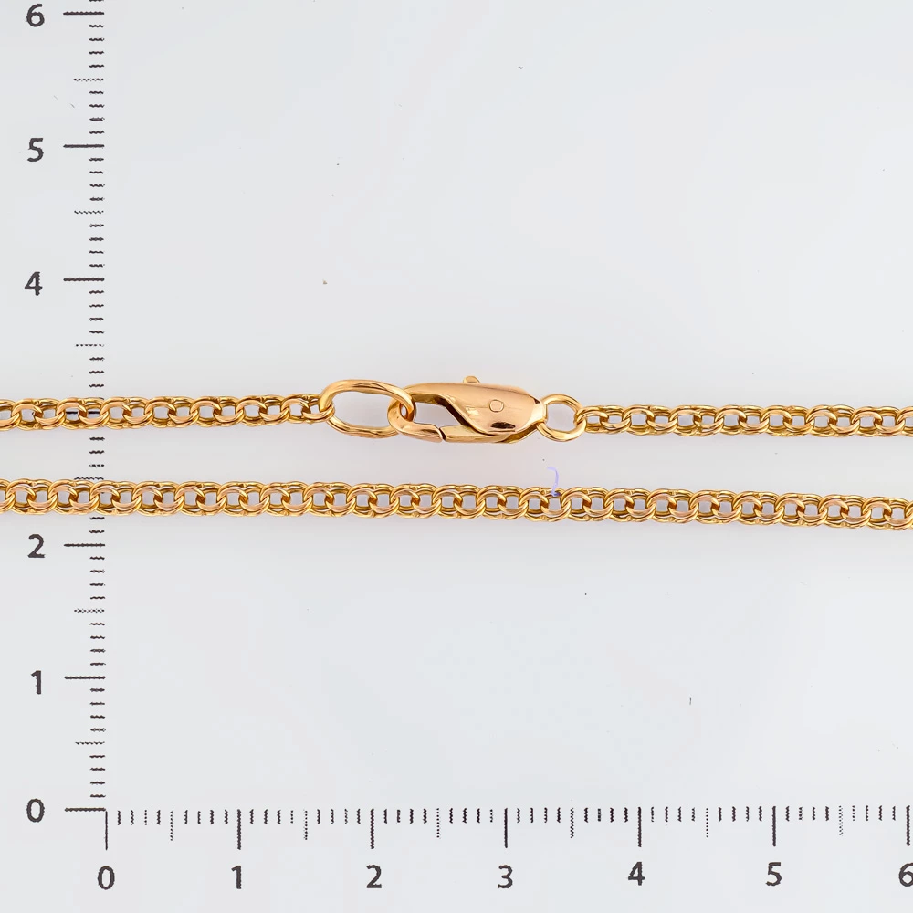 Цепь из красного золота 585 пробы