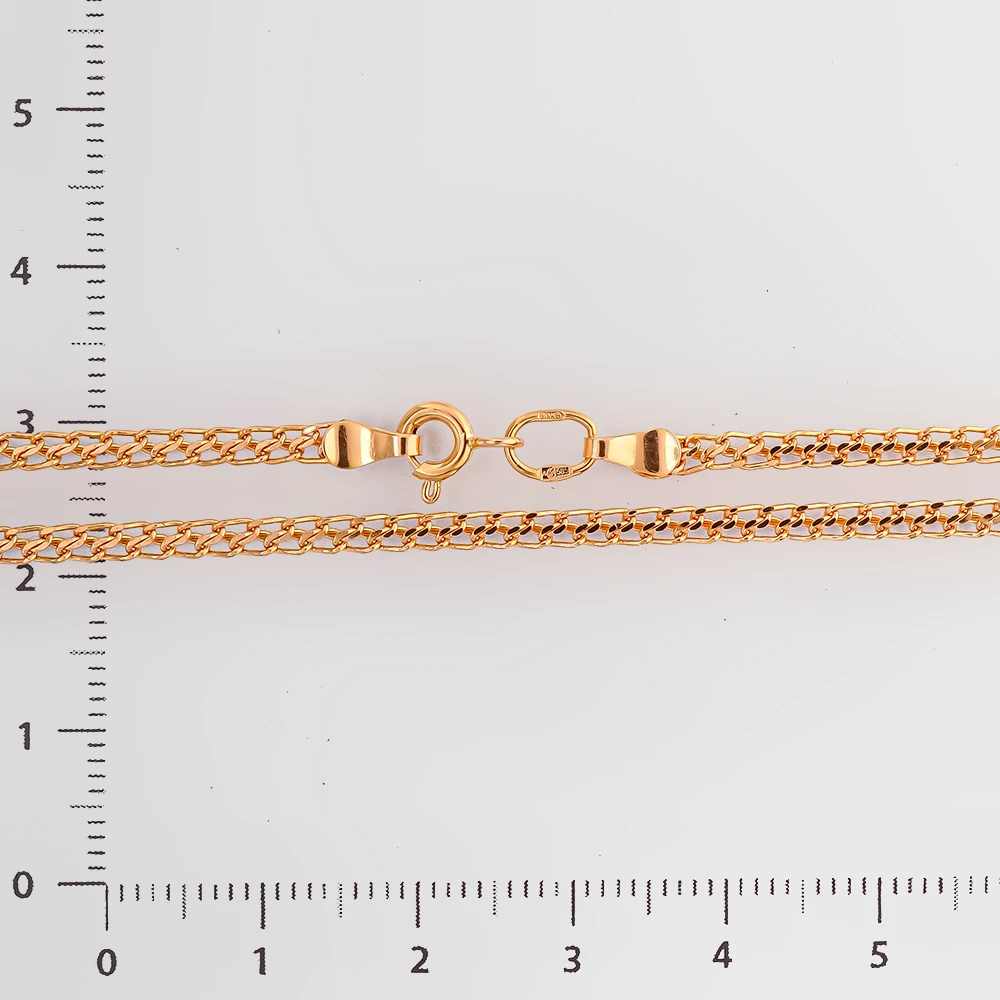 Цепь из красного золота 585 пробы