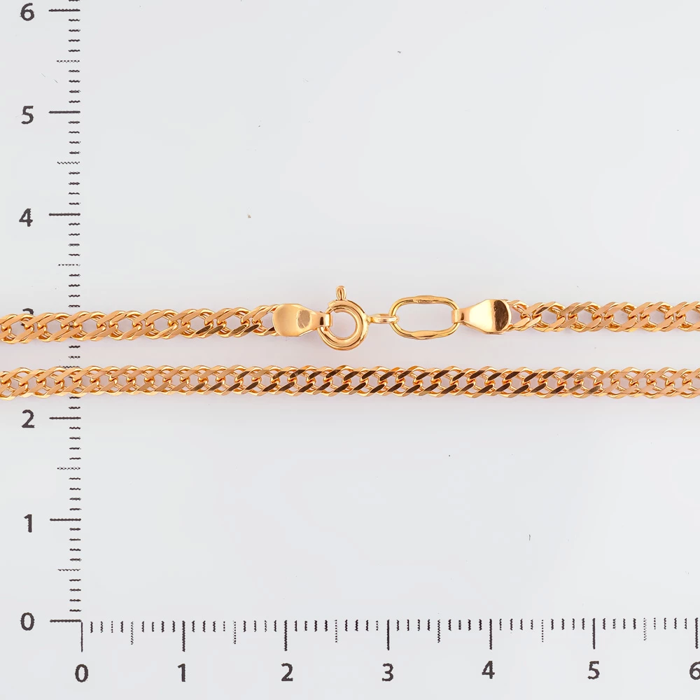 Цепь из красного золота 585 пробы