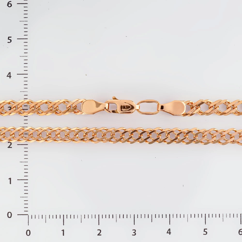 Цепь из красного золота 585 пробы