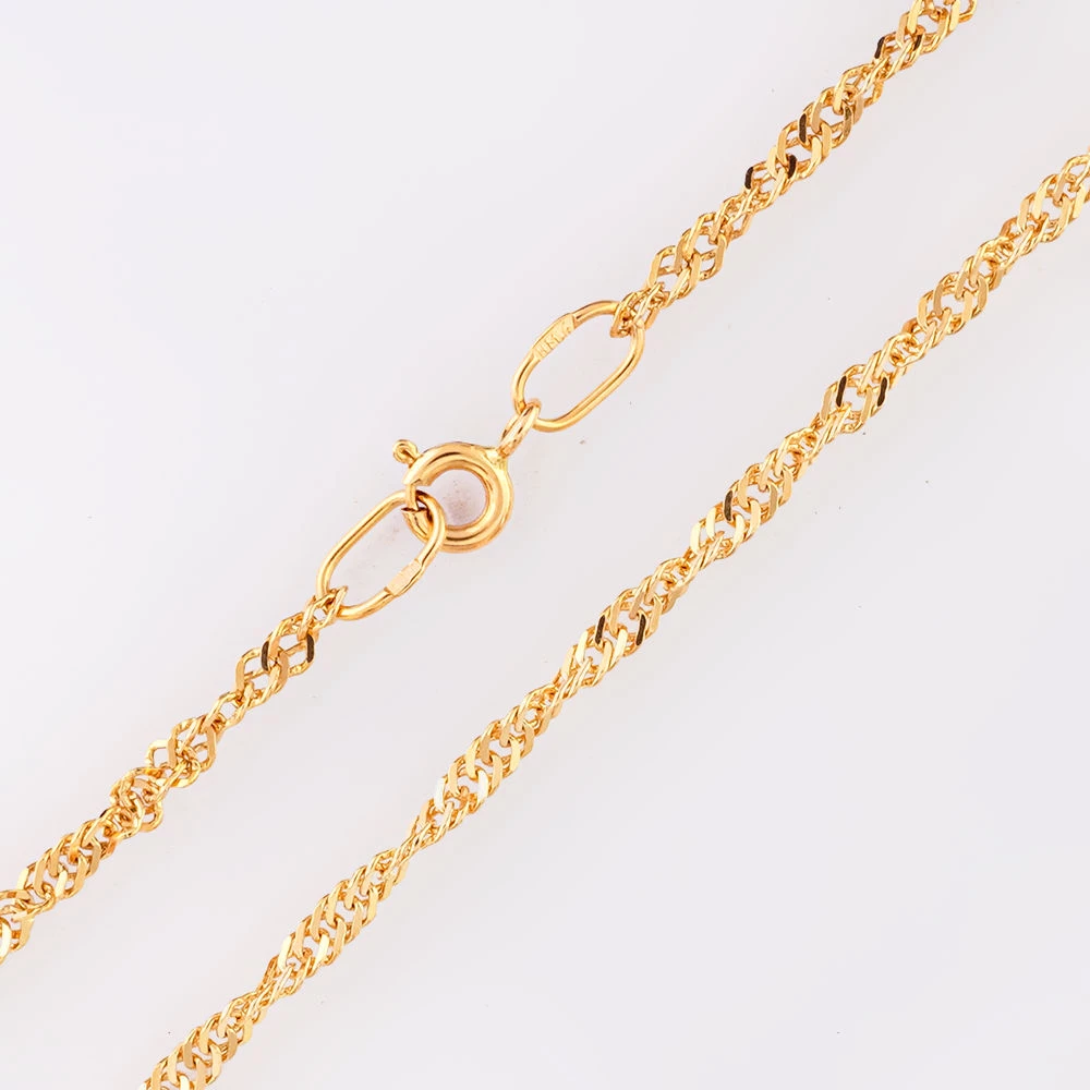 Цепь из красного золота 585 пробы