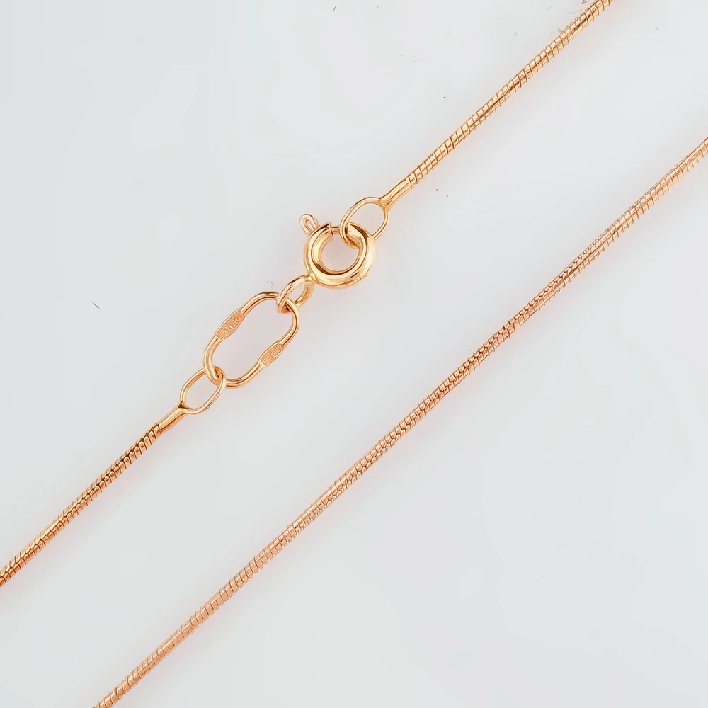 Цепь из красного золота 585 пробы