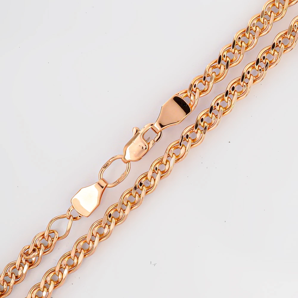 Цепь из красного золота 585 пробы