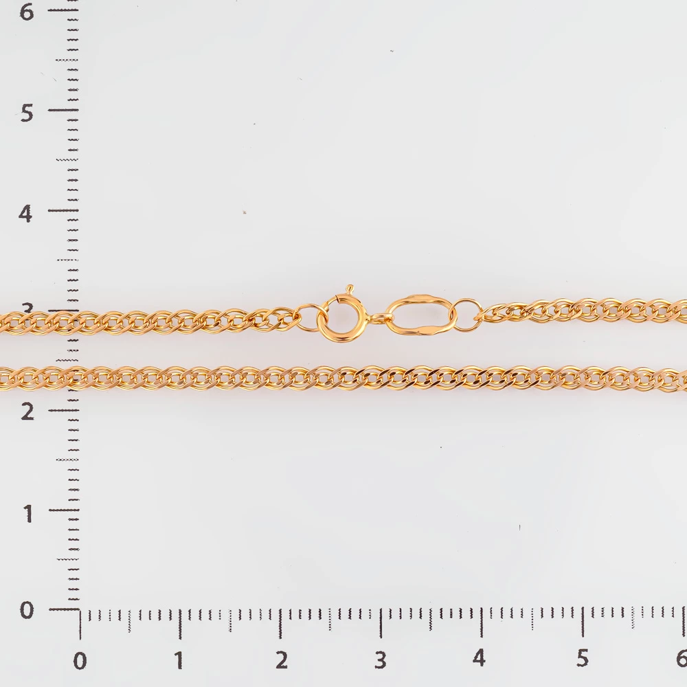 Цепь из красного золота 585 пробы