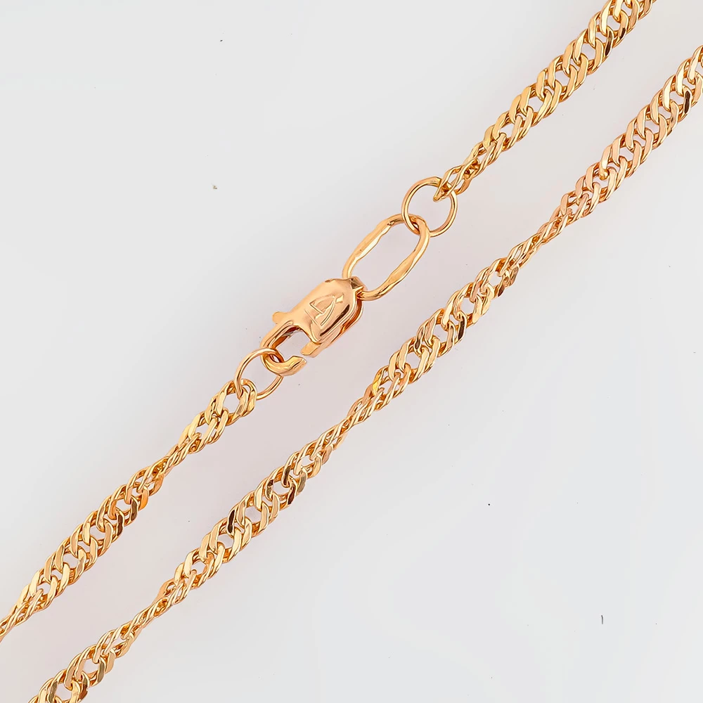 Цепь из красного золота 585 пробы