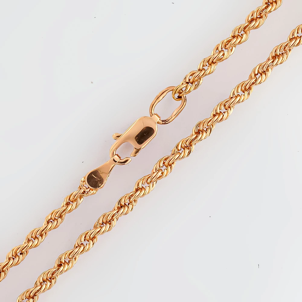 Цепь из красного золота 585 пробы