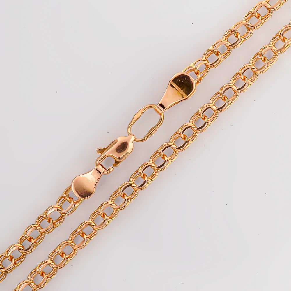 Цепь из красного золота 585 пробы