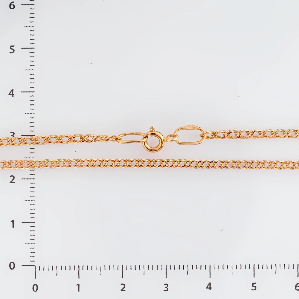 Цепь из красного золота 585 пробы