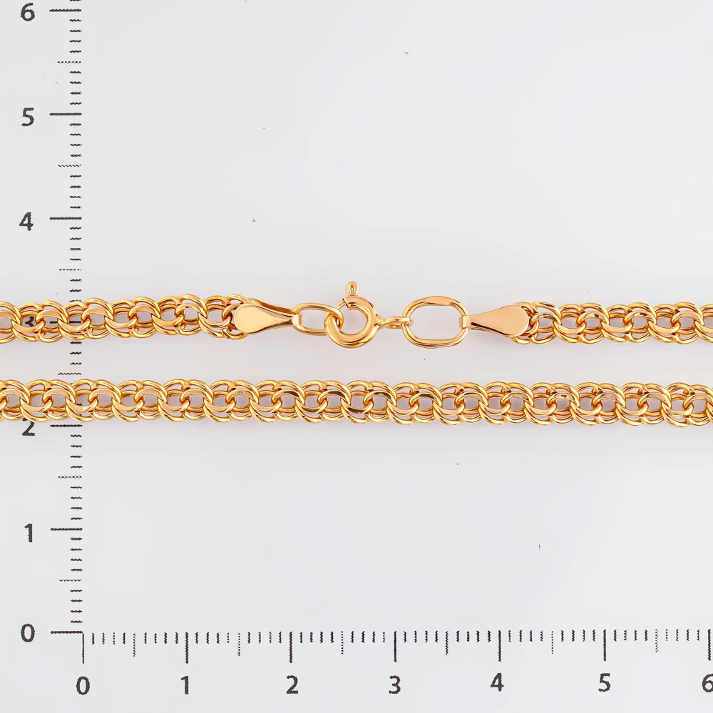 Цепь из красного золота 585 пробы