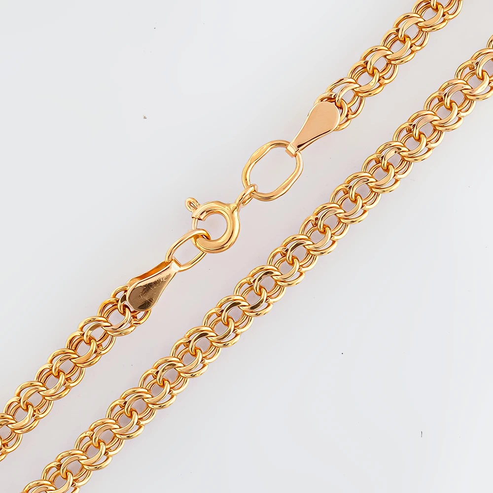 Цепь из красного золота 585 пробы