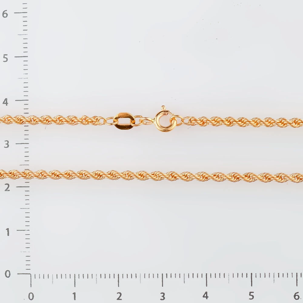 Цепь из красного золота 585 пробы