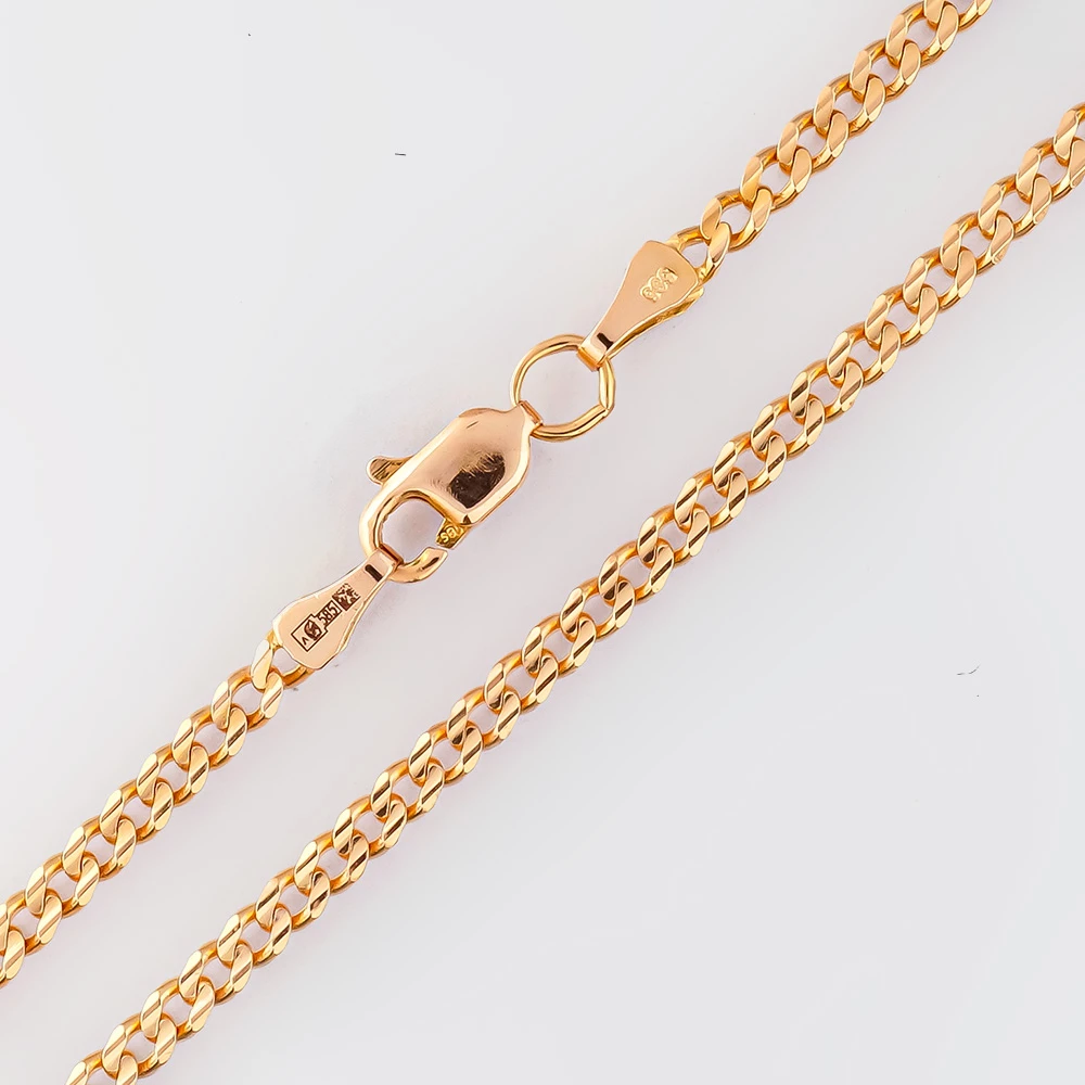 Цепь из красного золота 585 пробы