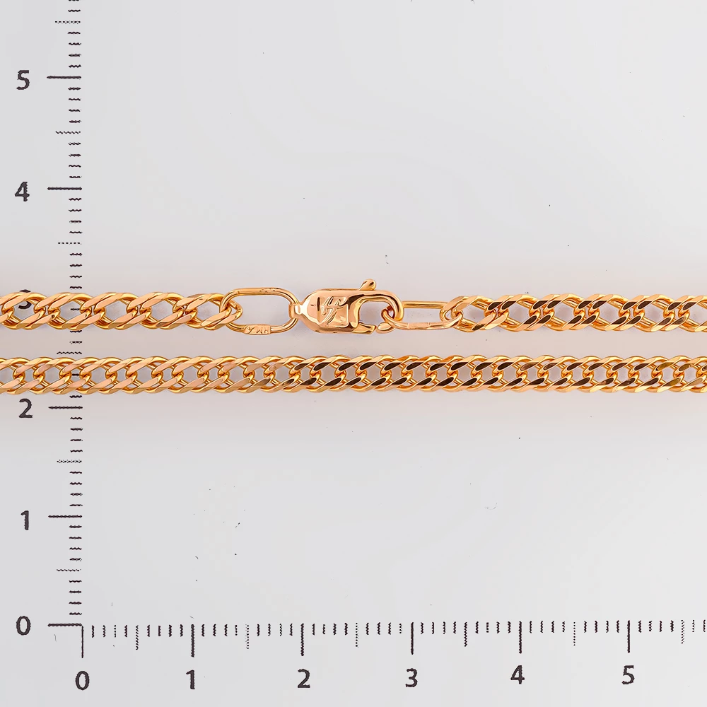 Цепь из красного золота 585 пробы