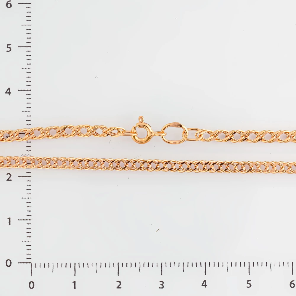 Цепь из красного золота 585 пробы